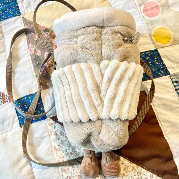 Jellycat Amuseable Coffee-To-Go Bag Purse HTF - Picture 9 of 10
